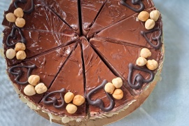 Nutella cheesecake