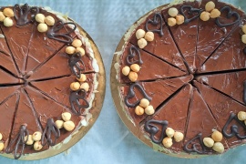 Nutella cheesecake